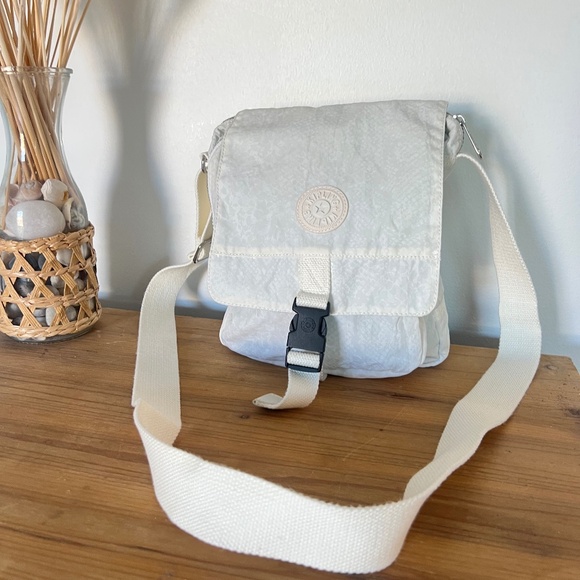Kipling White Backpack - Picture 1 of 9
